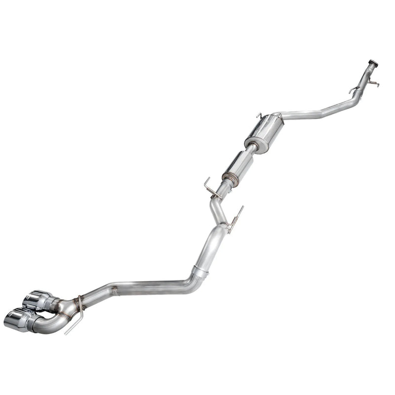 AWE Tuning Exhaust for 4th Gen Toyota Tacoma Dual Chrome Silver Tips