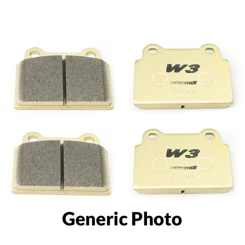 Winmax Brake Pads - W3 Rear (STi 2018+) — fits Subaru STI