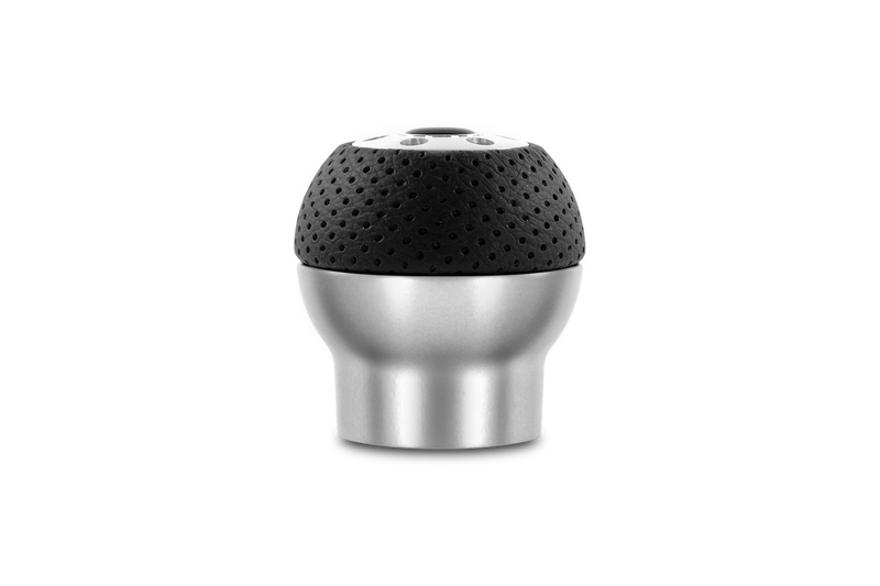 Momo Gear Knob Race Airleather Alum. Rev. Sys