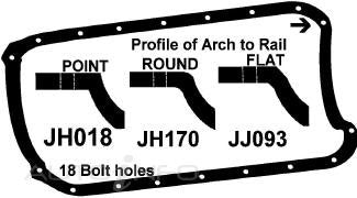 Permaseal Sump Gasket Toyota Star Corolla 64-On83 - JH170
