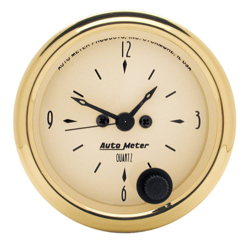 AutoMeter Golden Oldies Analog Clock AU1586