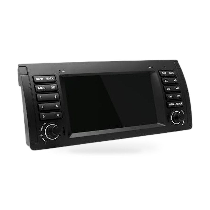 to suit BMW E39 X5 E53 Wireless Car Device GPS 1GB+32GB 7-inch Android 12 Navigation — image 1