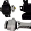 "Engine Mount Kit For Holden Barina TK F16D3 1.6L 2005-2011 Manual LH + RH + Rear " — image 4