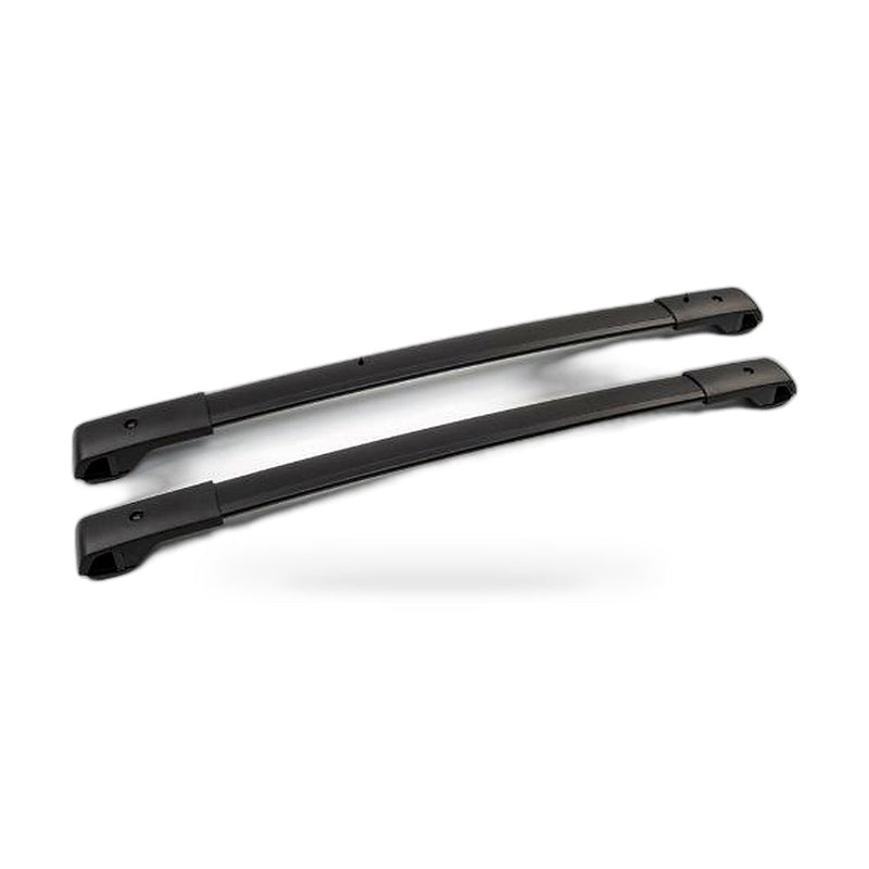 Black Roof Racks Cross Bars (Pair) to suit Subaru Forester — image 1