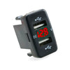 Dual USB Car Charger Socket 4.2A Voltmeter to suit Toyota 86 — image 6