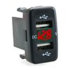 Dual USB Car Charger Socket 4.2A Voltmeter to suit Toyota 86 — image 5