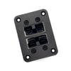 Dual Twin Aluminum Flush Mount Plate to suit Anderson Style Plug 50A — image 3
