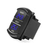 12V-24V Dual Voltmeter Battery Monitor LED Digital Car Boat Marine Gauge — image 2