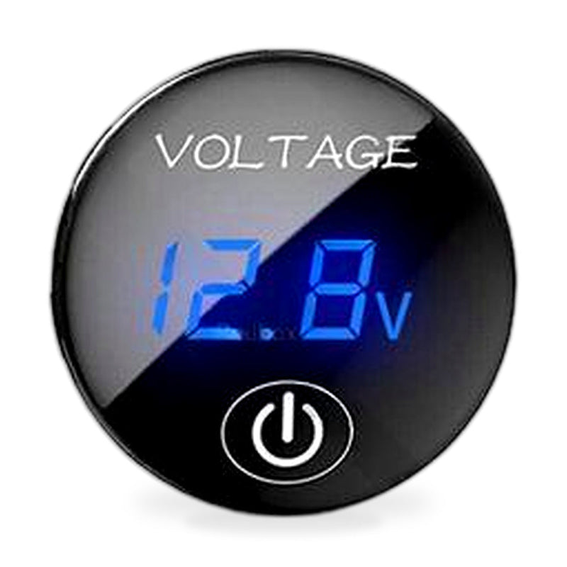 Car Panel Voltmeter 2PCS to suit Universal Vehicles — image 1