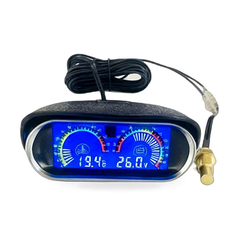 2-in-1 LCD Digital Display Gauge to suit Holden Senator VF Sedan 6.2L V8 — image 1