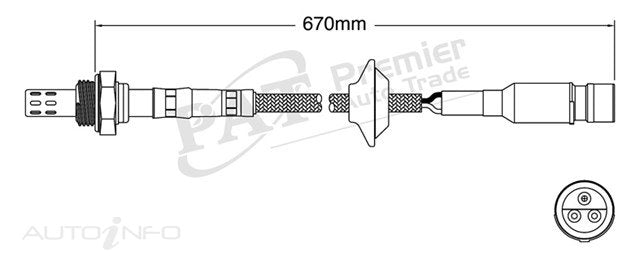 PAT Pors Oxygen Sensor - EGO-387