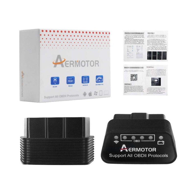 ELM327 WiFi OBD2 Car Diagnostics Scanner Code Reader to suit iOS Android De — image 1