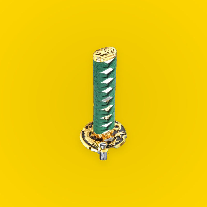 15cm Green Katana Samurai Gear Knob