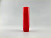 A sleek glossy red 15cm resin metallic gear knob with a slightly tapered cylindrical base