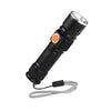 2PCS USB Rechargeable LED Flashlight Waterproof Torch to suit Outdoor Campi — image 4