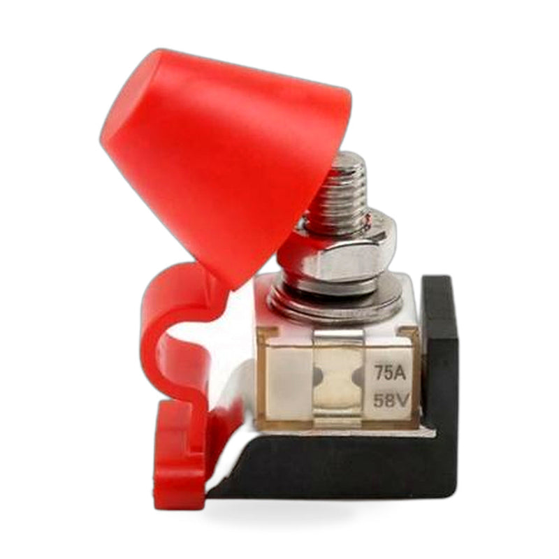 M8 Terminal Fuse Block 75A 58V Waterproof to suit Automotive Use — image 1