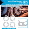 4PCS 6mm Wheel Spacers 6X139.7 PCD to suit Toyota FJ Cruiser — image 2