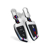 Key Fob Cover Case, Keychain, Metal Shell Cover Compatible for BMW 2 5 6 7 X1 X2 X3 X5 X6 Series — image 2
