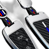 Key Fob Cover Case, Keychain, Metal Shell Cover Compatible for BMW 2 5 6 7 X1 X2 X3 X5 X6 Series — image 4