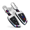 Key Fob Cover Case, Keychain, Metal Shell Cover Compatible for BMW 2 5 6 7 X1 X2 X3 X5 X6 Series — image 1