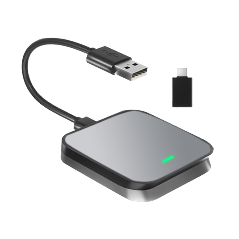 Gray Bluetooth USB Wireless Receiver to suit Apple CarPlay Adapter — image 1