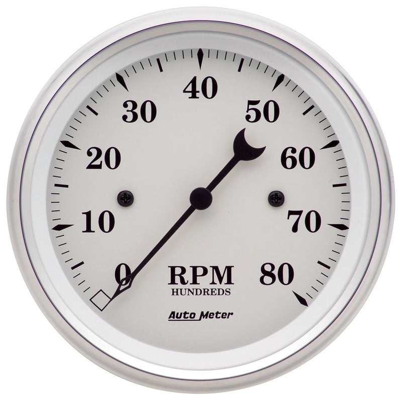 AutoMeter Old Tyme White In-Dash Tacho AU1690