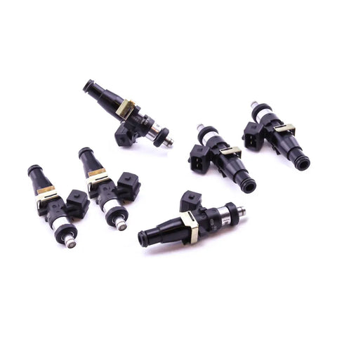 Deatschwerks 1500cc/min Bosch EV14 Injectors - 6 Pack (Skyline RB20DET/RB26DETT 89-02) — fits Nissan Skyline R32