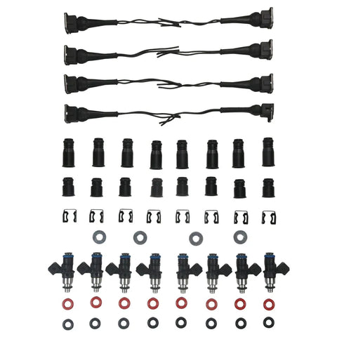 Deatschwerks LS Injector Kit, Set of 8 2400cc/min Injectors