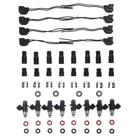 Deatschwerks LS Injector Kit, Matched set of 8 550cc/min Injectors