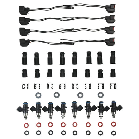 Deatschwerks LS Injector Kit, Matched set of 8 700cc/min Injectors