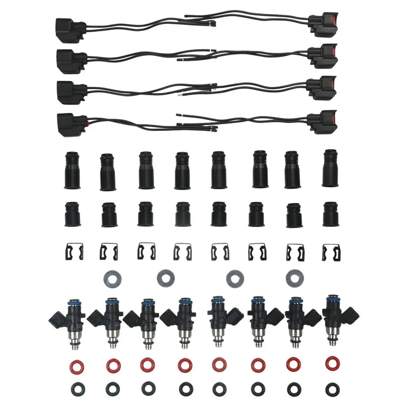 Deatschwerks LS Injector Kit, Matched set of 8 1000cc/min Injectors