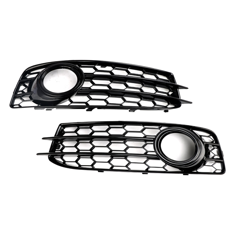 Audi A3 8P S-Line Honeycomb Fog Light Grill Cover (2009-2012)