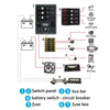 Bus Bar M8-M8 2 Post 12V-24V Terminal Block Positive Distribution 150A Red Suita — image 6