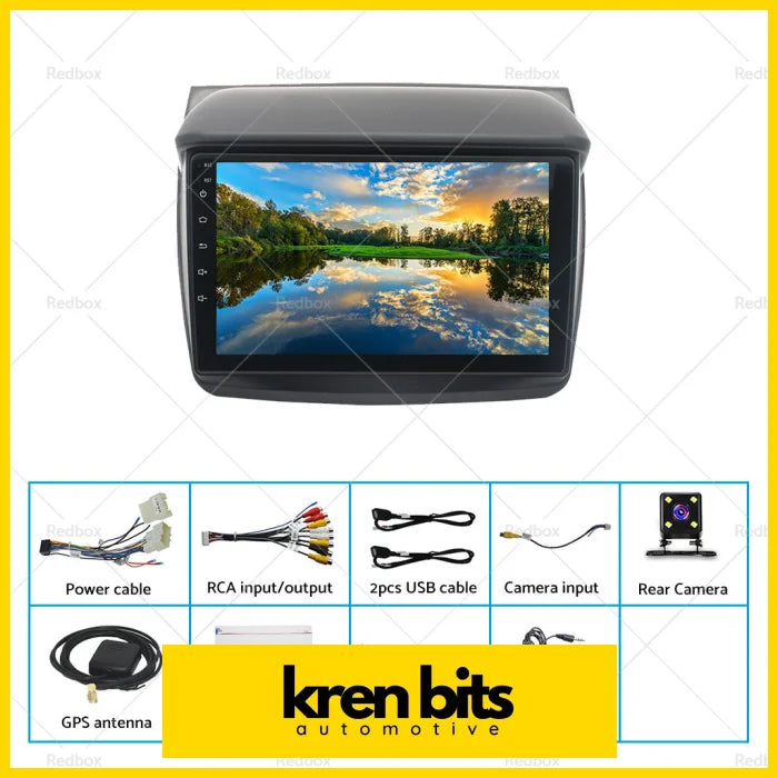 16Gb Car Radio Navi Gps Bt Android Suitable For Mitsubishi Triton Ml Mn Ka Interior Parts>Interior