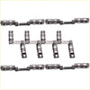 Set of 10 polished chrome hydraulic roller lifters for ford small block engines with precise mechanical design