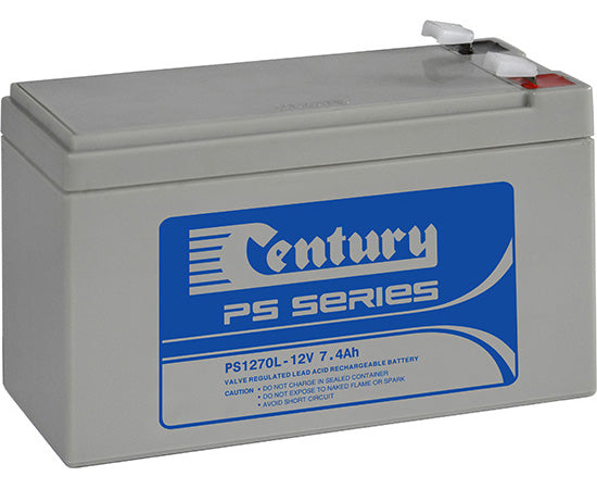 Century Batteries Ps1270L (12V, 7.4Ah) Vrla Battery
