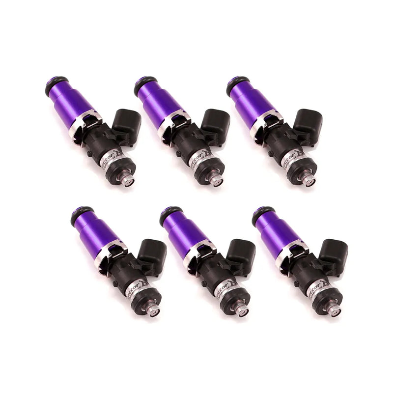 Injector Dynamics ID1750-XDS 60mm Single Injector w/14mm Purple Adaptor Top, Denso Lower Cushion