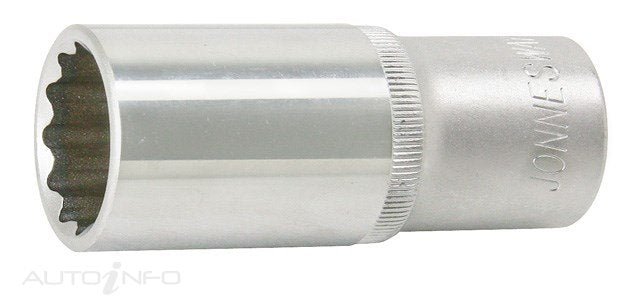 Jonnesway 1/2DR 10-24MM Deep Soc Set - S04HD411S