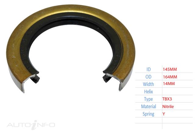 BW Oil Seal Rear Hub IN Hino - 401513N