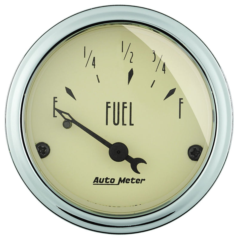 AutoMeter Antique Beige Series Fuel Level Gauge AU1816
