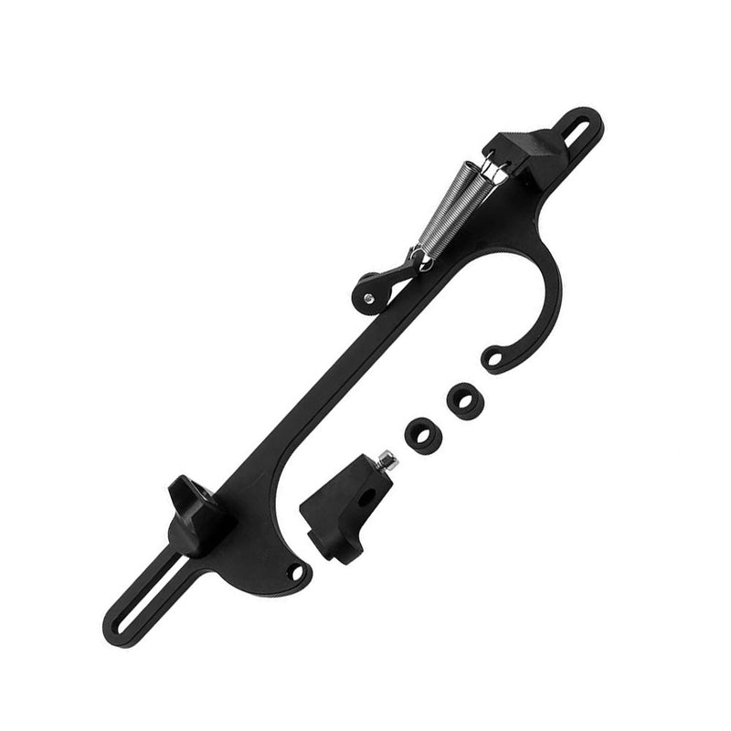 Carb 4150 / 4160 Throttle Cable Bracket Carburetor Billet Aluminum Black Suitable