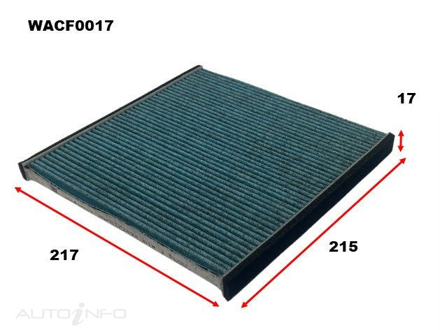 Wesfil Cabin Filter RCA152C Lexus Toyota - WACF0017