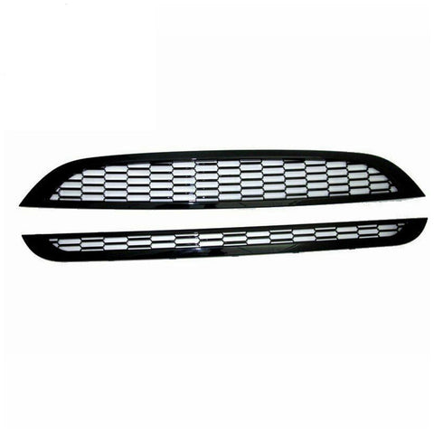 2x Honeycomb Mesh Front Grill (Pair) to suit Mini Cooper R50 1.6i — image 1