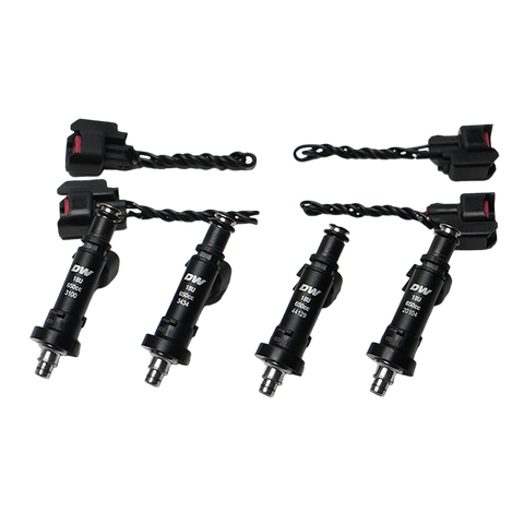 Deatschwerks Matched set of 4 650cc injectors