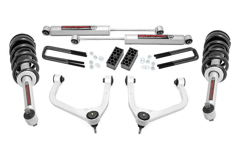 3.5 Inch Lift Kit Chevy Silverado 1500 2WD/4WD (2019-2024 & Refresh)