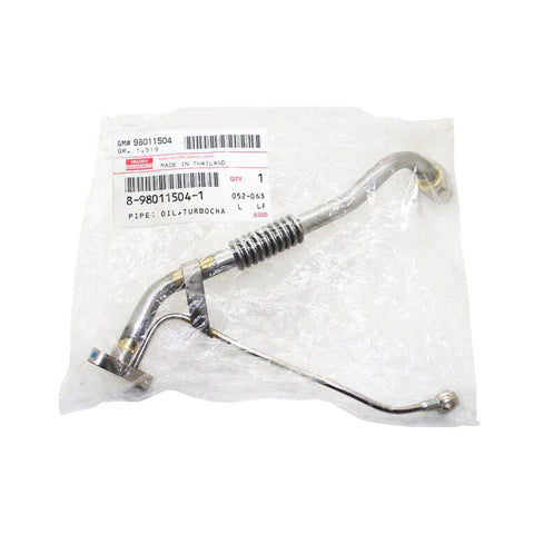 Holden Colorado RC 4JJ1 3.0L 2008-2010 Genuine Turbo Oil Feed & Return Pipe