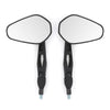Motorcycle Motorbike Custom Generic New Nylon M10 10Mm Rearview Side Mirrors Pair