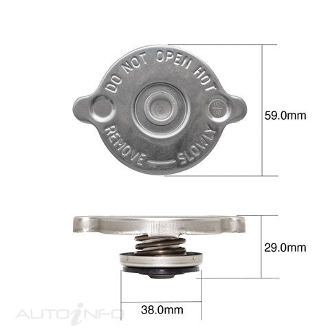 Tridon Radiator Cap RC1 - CN0750