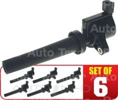 PAT Ignition Coil Mazda Set X6 - IGC-036-6
