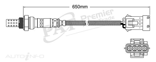 PAT Oxygen Sensor Citroen Peugeot - EGO-375